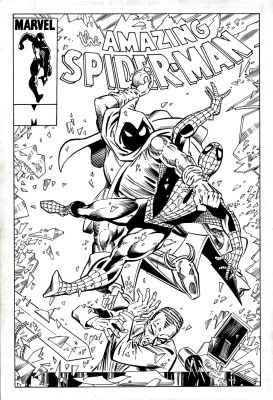 Joe Rubinstein | Amazing Spider-Man #260 Cover Recreation By Original 1984 Cover Inker (2000)! | Romitaman