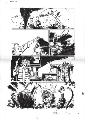 Jacob Phillips | Everything Dead & Dying Issue 04 Page 17 | Splash Page