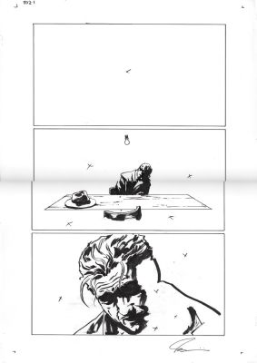 Jacob Phillips | The Peril of the Brutal Dark: an Ezra Cain Mystery Issue 03 Page 01 | Splash Page