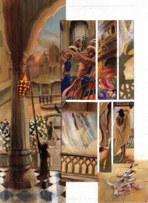 Civiello Emmanuel | Planche originale 7 de Kundan Tome 2 | Galerie Napoléon