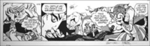 Martin Asbury - Garth Daily Strip - Death Ships (Signed)