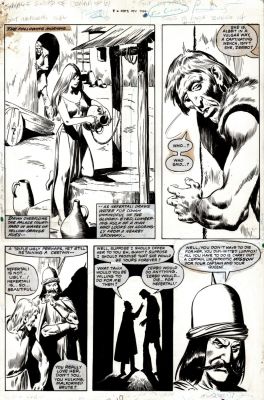John Buscema | Savage Sword of Conan #61 P 14 (Pencils & Inks By John Buscema! ! ) 1980 | Romitaman