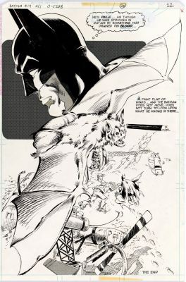 Mike Golden | Golden, Michael / Craig Russell - Batman Family #19 Montage Splash, Batman & Vampire Bat 1978 | Cool Lines Art
