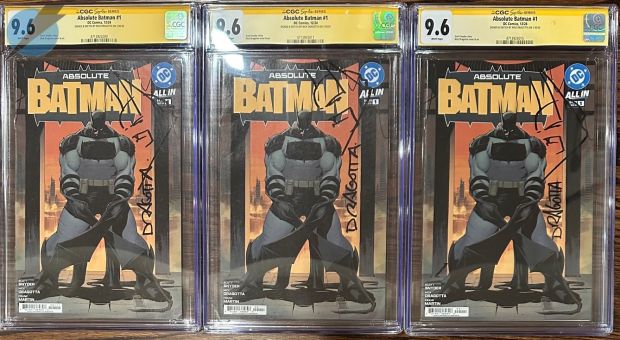 Nick Dragotta | *Cgc* Issue Absolute Batman #1 Page Cgc 9.6 | Felix Comic Art