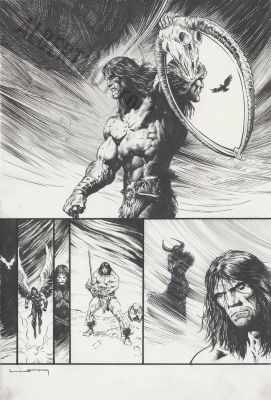 Liam Sharp | Savage Sword of Conan Issue 11 Page 36 | Albert Moy