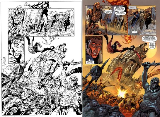 David Roach , Michael Geraghty | Doctor Who Graphic Novel #10 Splash | Romitaman