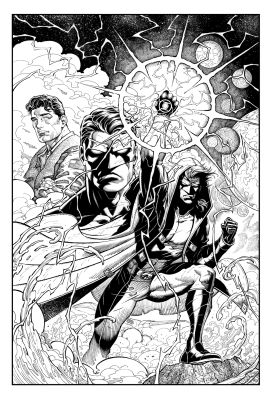 Ian Churchill | Green Lantern Annual #4 Cover | Ian Churchill