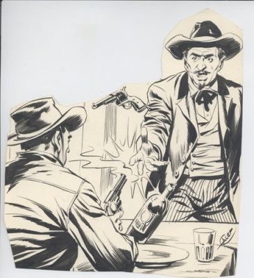 TAVOLA ORIGINALE TEX di GALEP (Galleppini) serie Albo d’oro, firmata 1960 circa | eBay Europe