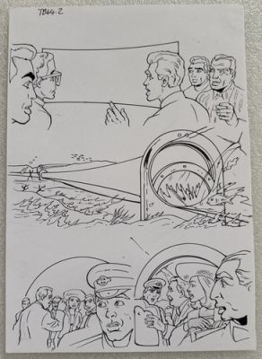 Lee Sullivan Original - 1990’s Thunderbirds Concept Comic Book Art Sketch - #4 | eBay Europe (Buy It Now)