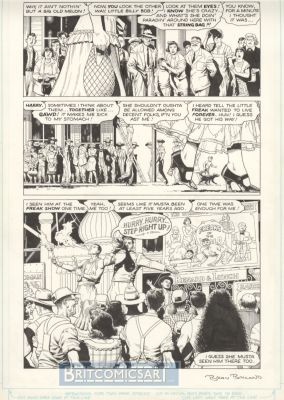 Brian Bolland | Freak Show: Harry the Head Pg 2 By Brian Bolland Issue 1 Page 2 | BritComicsArt