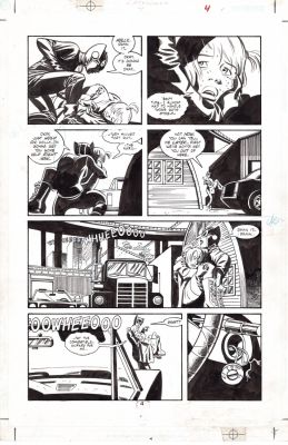 Bradley Rader | Radar, Bradley - Catwoman #7 Pg 4, Catwoman Saes Gal | Cool Lines Art