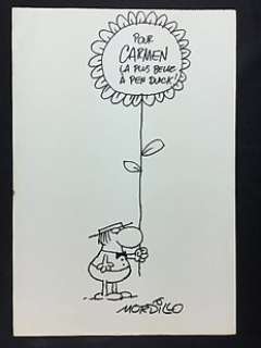 Mordillo, Guillermo - large sized dedication (1974) | Catawiki