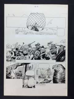 Micheluzzi, Attilio - original plate "I Vichinghi" for Storie d’America (1983) | Catawiki