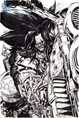 Sanford Greene | Lobo Issue 5 Page Cover | Felix Comic Art