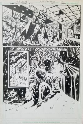 Ron Wagner, Bill Reinhold | Batman Lotdk 202 Pg10 | ComicArtFans Classifieds