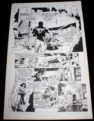 Pablo Marcos, Tod Smith | Peacemaker #1 P.20 - Peacemaker Approaches Aircraft - 1988 | Anthony’s Comic Book Art