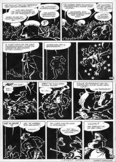 Geradts, Evert - Original page (p.38) - Night scene from Henk Hond 1 - (1989) | Catawiki