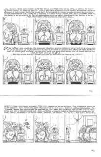 Lelong | 3Carmen Cru I : Flash news " 4 planches. Fluide Glacial+Album.& | Art Richelieu