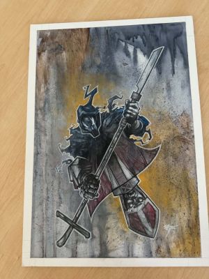 John K Snyder | Grendel: God And the Devil Issue 7 Page Cover | RGLArt