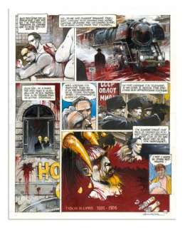BILAL - Lot 1 - ENKI BILAL Partie de chasse, Dargaud 1983 Planche...
