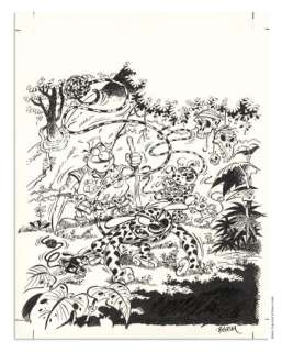 BATEM - Lot 38 - BATEM MARSUPILAMI Red monster (T.21), Marsu Productions...