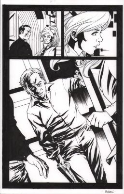 Mike McKone | Fear Itself Spider-Man #? P.17 - John Russel - Signed - 2011 | Anthony’s Comic Book Art