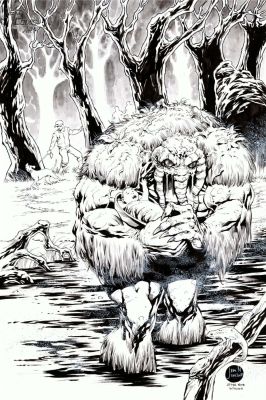 Jim Jimenez | Man-Thing #9 Issue 9 Page Cover | Next Comic Art