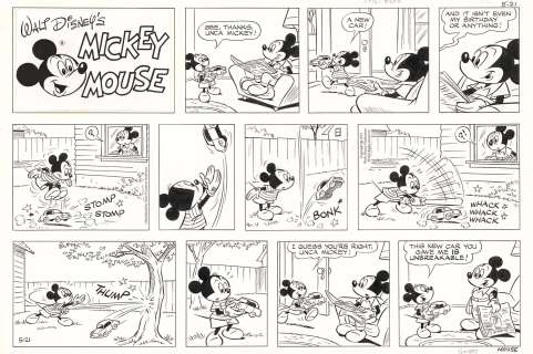 MANUEL GONZALES - Mickey Mouse Sunday Page