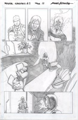 Marcelo Ferreira | Imperial Guardians Issue 05 Page 18 | ComiConArt