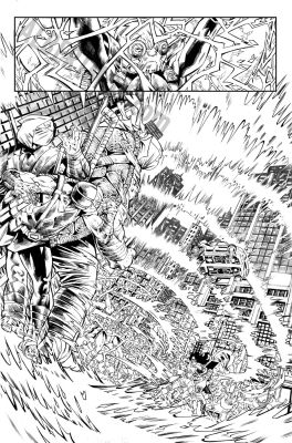 Esau And Isaac Escorza | Tmnt: the Last Ronin II Re-Evolution Issue 3 Page 10 | Albert Moy