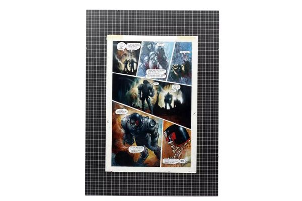 Lot 265 - Original artwork for Judge Dredd Judgment Day Part 15 | misc / divers