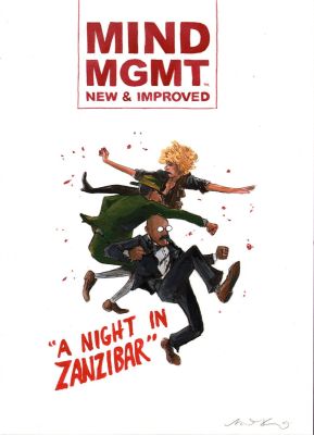Matt Kindt | Mind Mgmt: New & Improved Issue 03 Page Cover | ComiConArt