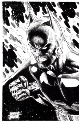 Edgar Tadeo | Batman Fire | Next Comic Art