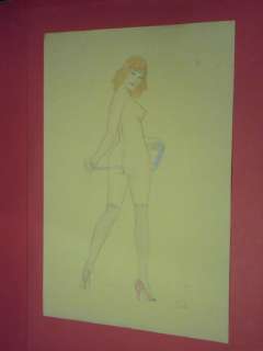 Leone Frollo - origin. illustr. "La rossa sexy" | Catawiki