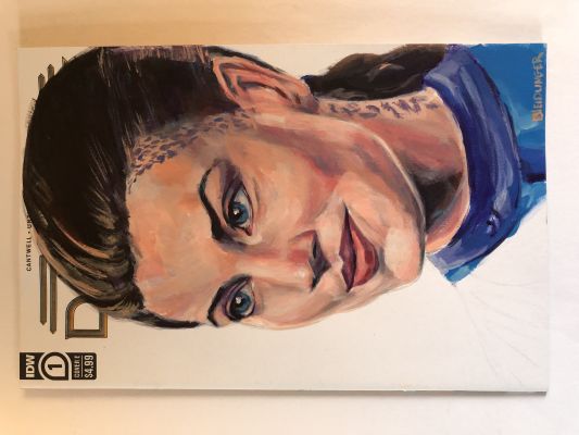 Dan Neidlinger | Dax Deep Space Nine Sketch Cover | Raremarq (Buy It Now)