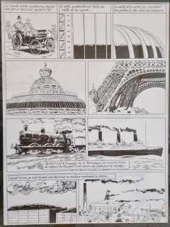 Sergio Salma - planche originale "Pays noir"