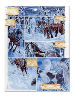 Tiburce Oger - GORN Planche couleurs n°3 Ã  l‘encre de Chine, Ã  l‘aquarelle