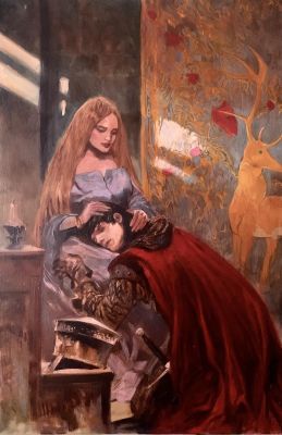 Grella Paolo | Yvain le Chevalier au Lion Tome 3 Couverture Originale | Galerie Napoléon