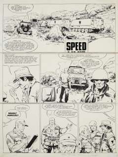 Van Cutsen William, Dit Vance (1935-2018) | Bruno Brazil, planche 2 -Tome 3, Fausses manœuvres et vraies embrouilles | Tajan