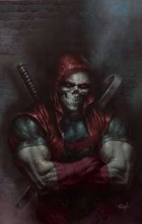 Continue shopping - Red Hood & the Outlaws 33 - Original Cover Art by Lucio Parrillo