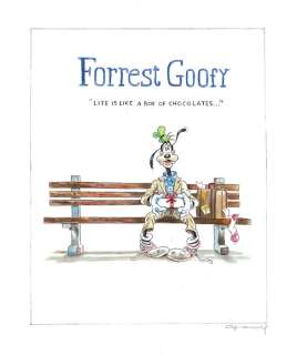 Forrest Goofy - Original Painting - Tony Fernandez | Catawiki
