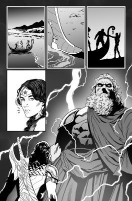 Wonder Woman #33 Page 17 | Black Diamond