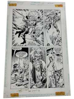 DC Forgotten Realms Original Storyboard Production Comic Art | Los Angeles Estate Auction