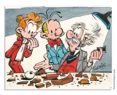 Fournier | JEAN-CLAUDE FOURNIER SPIROU ET FANTASIO Mémoires de... | Daniel Maghen Enchères