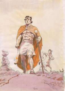 Rossi, Christian - Dessin original en couleur - La Gloire d’Héra | Catawiki