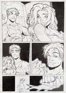 Dessinateur non identifié/Isis. Planche originale n°7. … | Dagoty