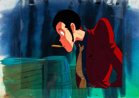 ANIMATION CEL, ANIME CEL - LUPIN III | Art-Rite