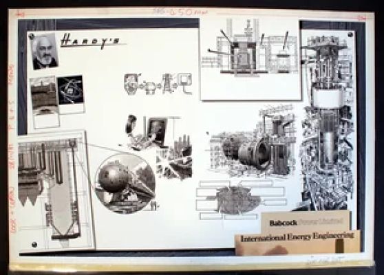 Wilf Hardy | Hardy’s Drawing Board: ’Power Stations’ | Illustration Art Gallery