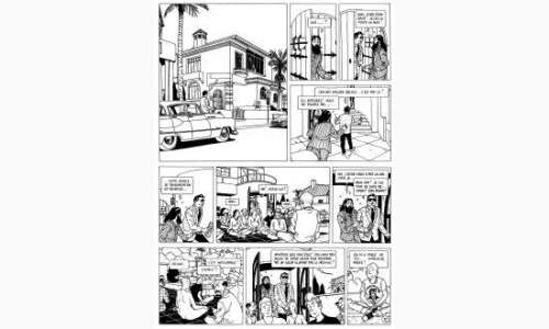 PLANCHES et DESSINS ORIGINAUX BENOIT. Ted. â€œRay Bananaâ€. Encre de Chine | Tessier Sarrou