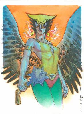 Brian Stelfreeze | Hawk Girl | Essential Sequential